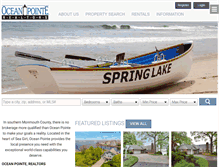 Tablet Screenshot of oceanpointe.com